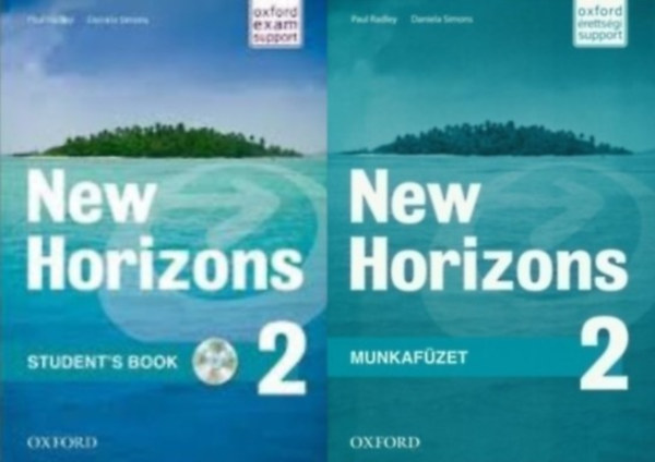 Paul Radley, Daniela Simons - New Horizons 2 - Student's Book + Audio CD + Munkafüzet (2 kötet)
