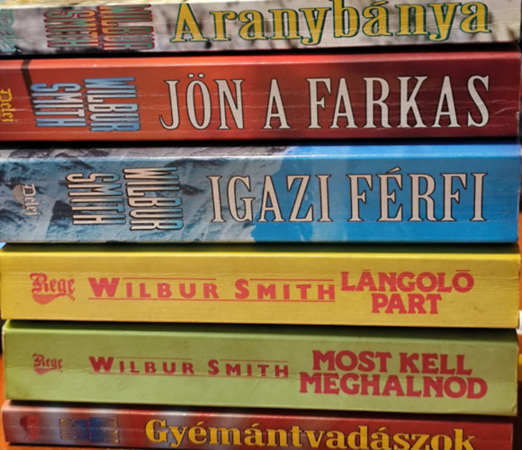 Wilbur Smith - Wilbur Smith k�nyvcsomag (6 k�tet)