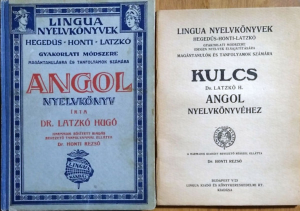 Latzkó Hugó - Angol nyelvkönyv