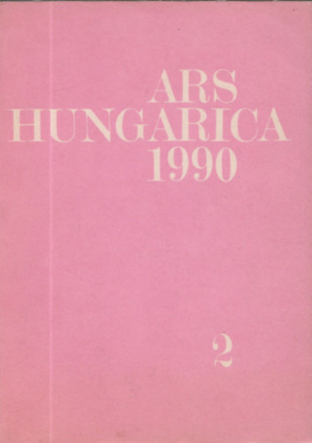 Bernth Mria - Ars Hungarica 1990/2.