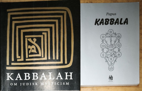 Papus - Papus - Kabbala + angol nyelvű Kabbalah könyv - Kabbalah-Om Judisk Mysticism