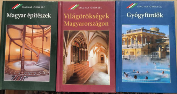 3 kötet "Magyar örökség" sorozatból