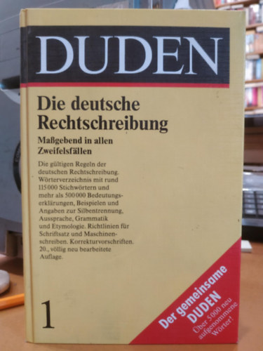 Duden - Die deutsche Rechtschreibung