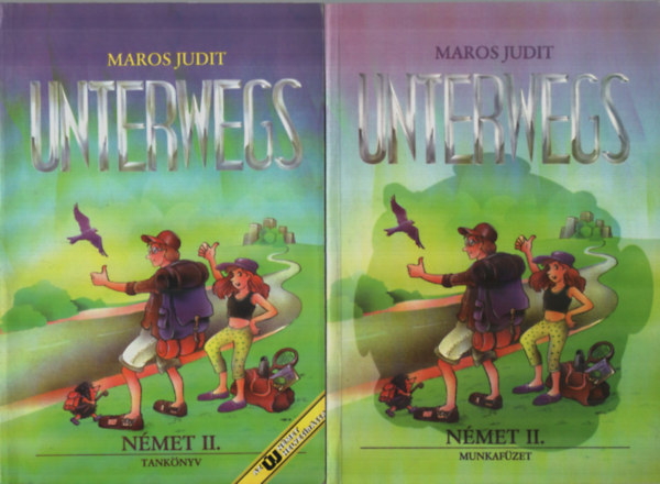Maros Judit (�ssze�ll.) - Unterwegs N�met II. Tank�nyv + Munkaf�zet (kazett�k, mell�kletek n�lk�l!)