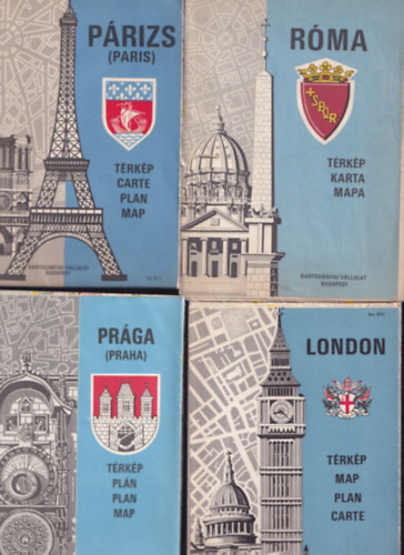 6 db trkp: Rma + Prizs + London + Prga + Mnchen + Athn