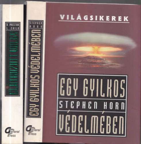 Stephen Horn, Preston D., Child L. - 2 db. krimi (Egy gyilkos vdelmben + Eltkozott vlgy)