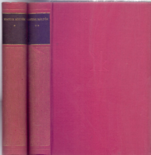 Klaniczay Tibor �s P�ndi P�l (szerk.) - Magyar k�lt�k - Versgy�jtem�ny I-II.