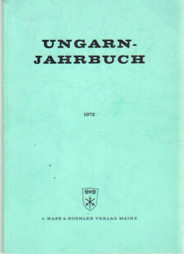 Dr. Georg Stadtm�ller - Ungarnjahrbuch