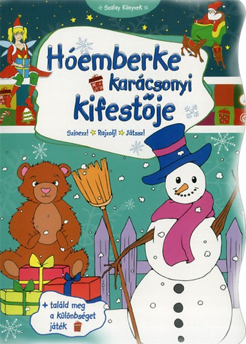 Hóemberke karácsonyi kifestője