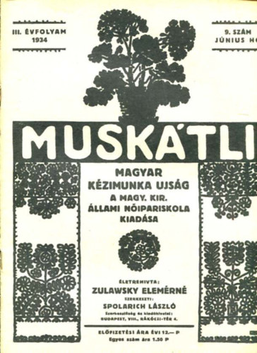 Spolarich Lszl - Musktli III. vfolyam 9. szm