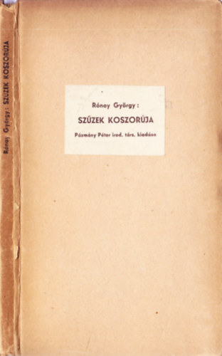 Rnay Gyrgy - Szzek koszorja