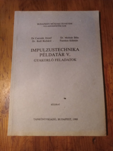 Impulzustechnika p�ldat�r V. Gyakorl� feladatok