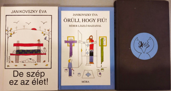 Janikovszky va - 3 DB JANIKOVSZKY VA KNYV: DE SZP EZ AZ LET!+RLJ, HOGY FI+A LEMEZ KT OLDALA
