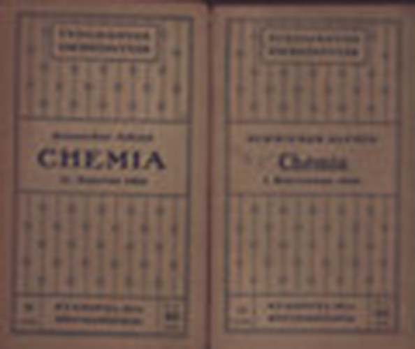 Schwicker Alfrd - Chemia: Szervetlen rsz-Szerves rsz