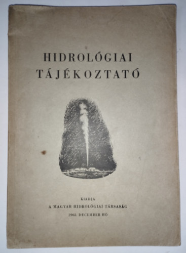 Dr. Vitlis Gyrgy - Hidrolgiai tjkoztat 1962