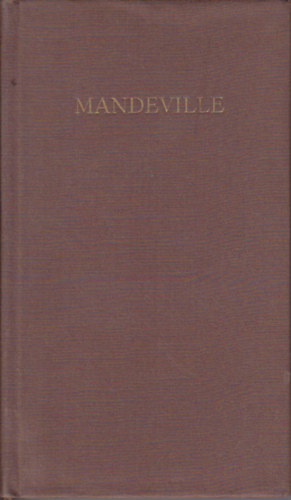 Bernard Mandeville - A méhek meséje