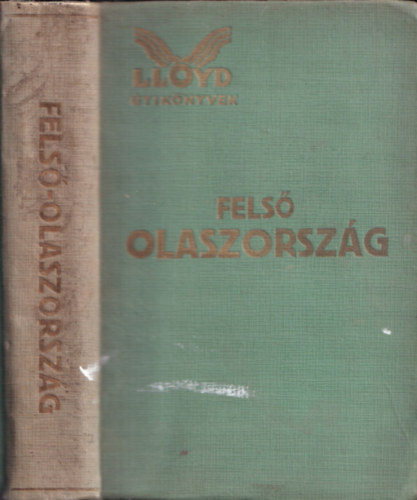 Nmeth Andor (szerk.) - Fels Olaszorszg kpekkel s trkpekkel (Lloyd tiknyvek)