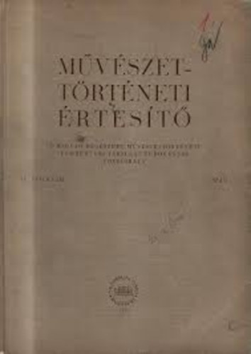 Flep Lajos - Mvszettrtneti rtest 1955. IV. vf. 2. szm