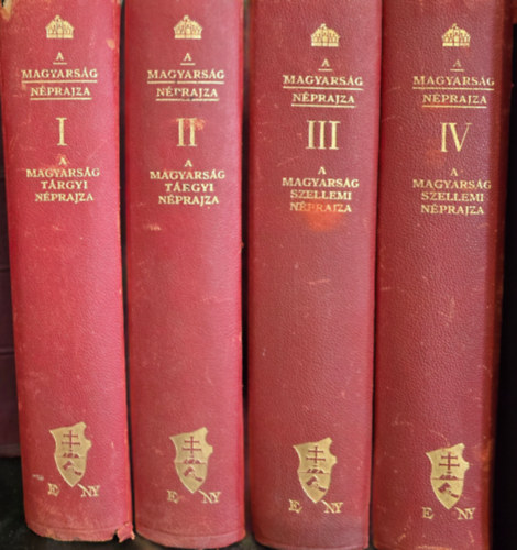 B�tky Zsigmond - A magyars�g t�rgyi n�prajza I-IV.