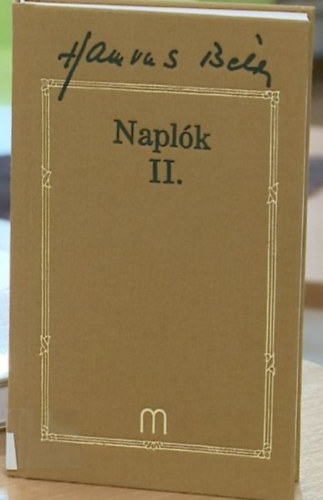 Bla Hamvas - Naplk II.