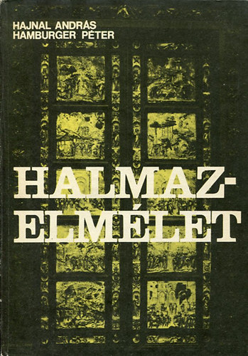 Hajnal Andrs-Hamburger Pter - Halmazelmlet