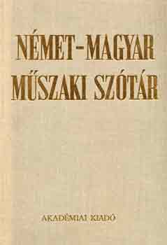 Nagy Ern-Klr Jnos - Nmet-magyar mszaki sztr