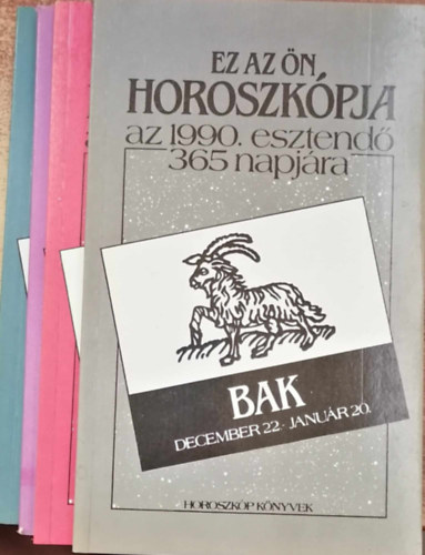 4 db Ez az n horoszkpja az 1990. esztend 365 napjra