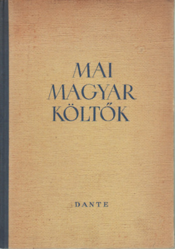 Dr. Vajthó László (szerk) - Mai magyar költők