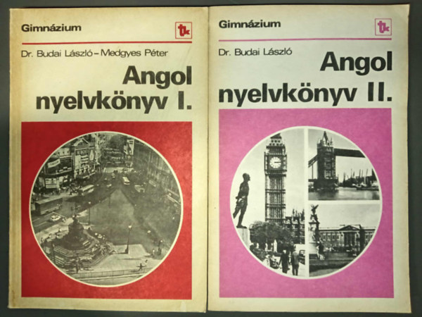 Dr. Budai László, Medgyes Péter - Angol nyelvkönyv I.-II. (Gimnázium)