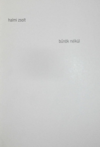 Halmi Zsolt - Bűnök nélkül