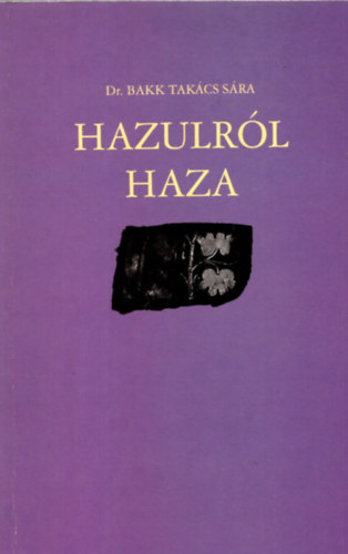 Dr. Bakk Takcs Sra - Hazulrl haza