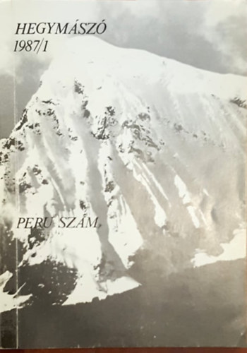 Hegymászó - 1987-1 / Peru szám