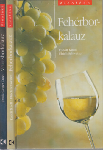 2 db. Vinot�ka (Feh�rborkalauz + V�r�sborkalauz)