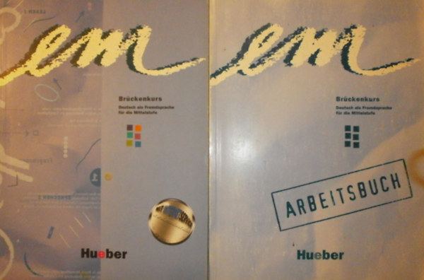 Michaela Perlmann-Balme, Susanne Schwalb, Drte Weers, Jutta Orth-Chambah - Em Brckenkurs - Deutsch als Fremdsprache fr die Mittelstufe (Kursbuch + Arbeitsbuch)
