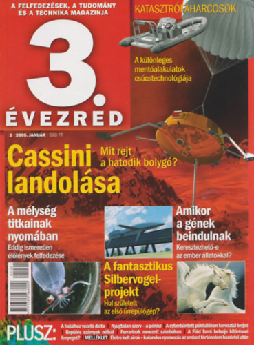 Wber Krisztina (szerk.) - 3. vezred - A felfedezsek, a tudomny s a technika magazinja - 2005/1. szm