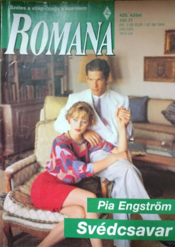 Pia Engström - Romana 435. kötet - Svédcsavar