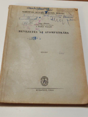 Elem�r Nagy - Bevezet�s az atomfizik�ba