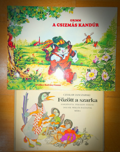 Grimm testvrek, Czeslaw Janczarski - 2 gyerekknyv: Fztt szarka + A csizms kandr 3D