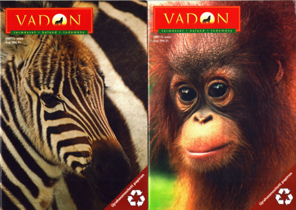 Kovács Zsolt - Vadon 2007/1., 2., 4., 5., 6. szám (5 db)