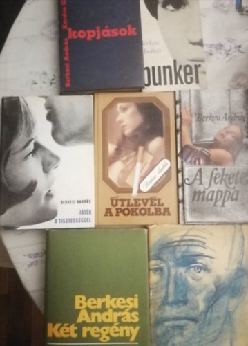 Berkesi András könyvcsomag 7 db