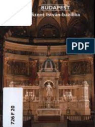 Farkas Attila - Budapest - Szent Istvn Bazilika  -  Tjak Korok Mzeumok Kisknyvtra 626