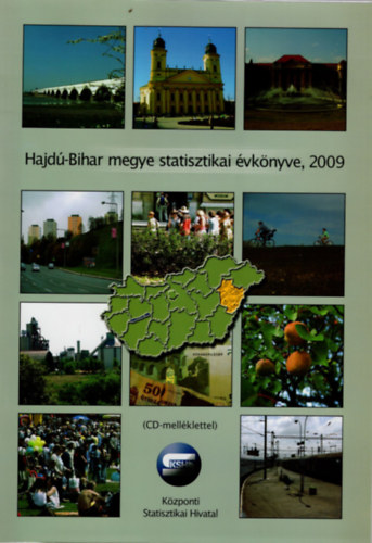 Nov�k G�za - Hajd�-bihar megye statisztikai �vk�nyve 2009 ( CD mell�klettel )