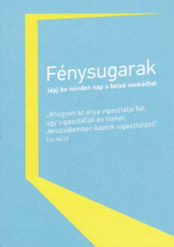 F�nysugarak 2016/1.