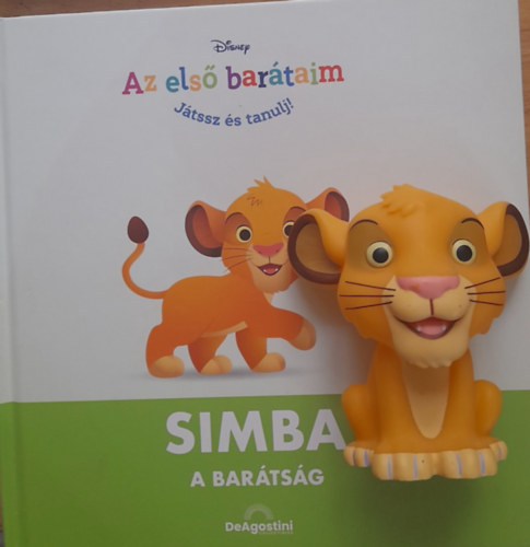 Jacek Marczenko - Ryszard Popiolek - rkos Eszter (szerk.) - Disney - Az els bartaim - Jtssz s tanulj! 4. Simba - A bartsg - Ajndkfigurval!