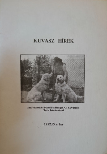 Kuvasz H�rek 1992/3. sz�m