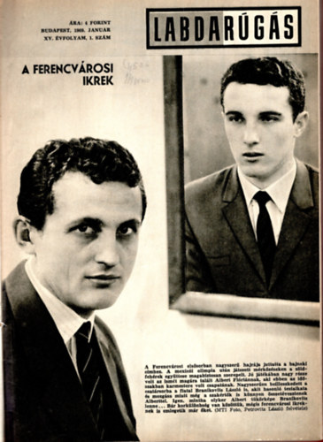 Hoffer Jzsef  (szerk) - Labdargs 1969 ( XV. vfolyam 1-12. sz. teljes )
