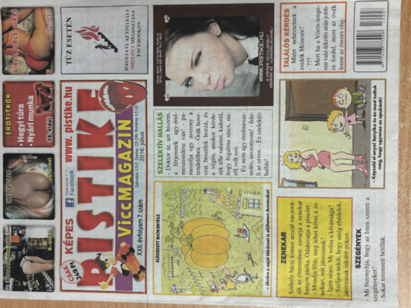 Pistike 2016. j�lius - XXII. �vfolyam 7. sz�m