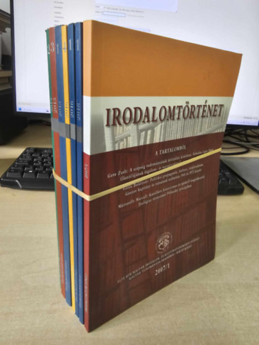 Gintli Tibor, Szilgyi Mrton - 6db Irodalomtrtnet folyirat 2018/1 + 2016/1, 4 + 2013/1, 2, 3 + 2007/1 - A Harmonia caelestis az anekdotikus elbeszli hagyomny kontextusban+ A bnbakkpzs mechanizmusai: Grgei Artr stb