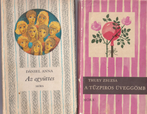 Dániel Anna, Thury Zsuzsa - 3 db Csíkos könyv: A tűzpiros üveggömb + Az együttes + Margot királyné gobelinjei