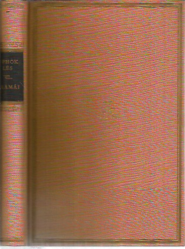 Sophokl�s dr�m�i (Helikon Klasszikusok)